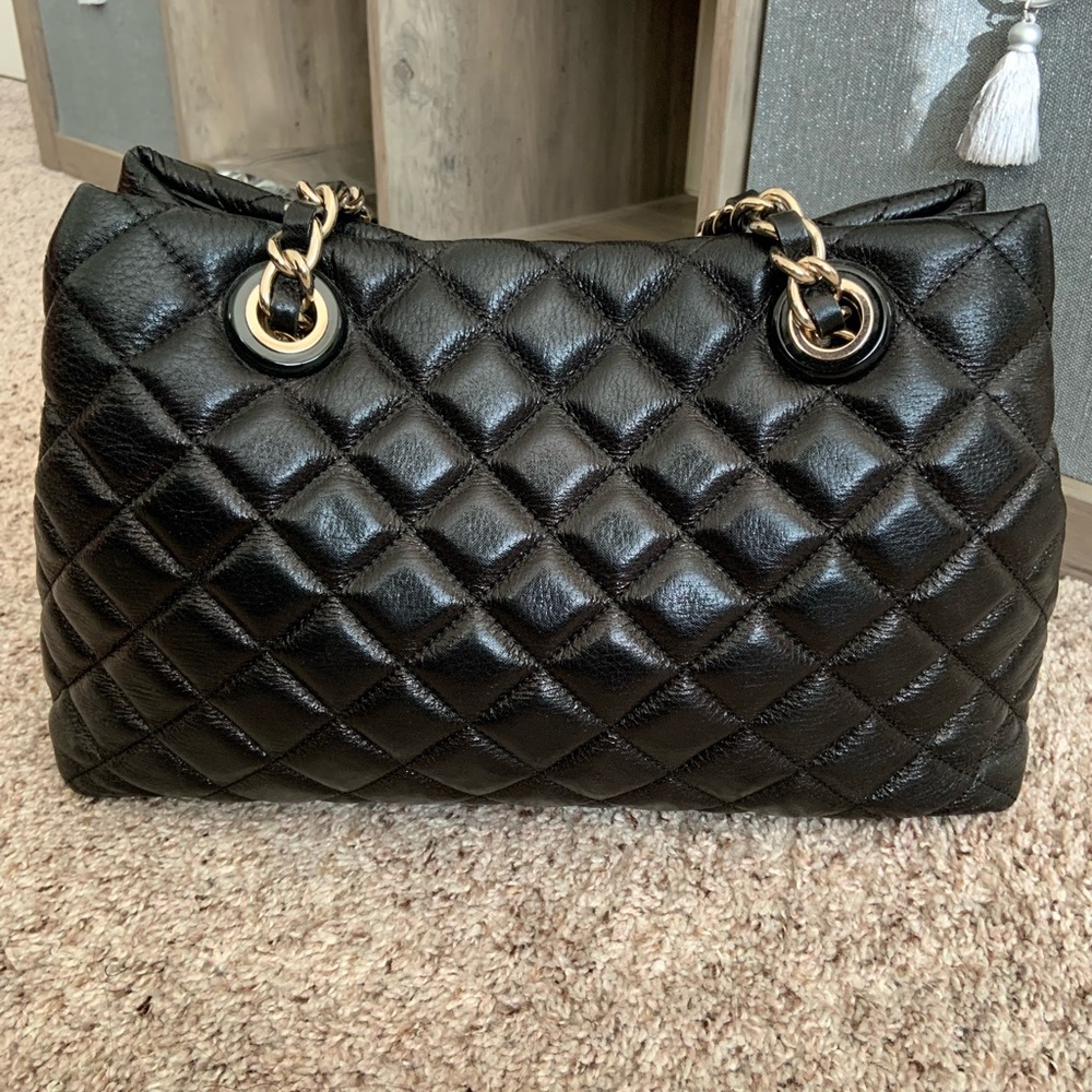 Kate Spade Black Quilted Shoulder Bag - Picture 2 of 7